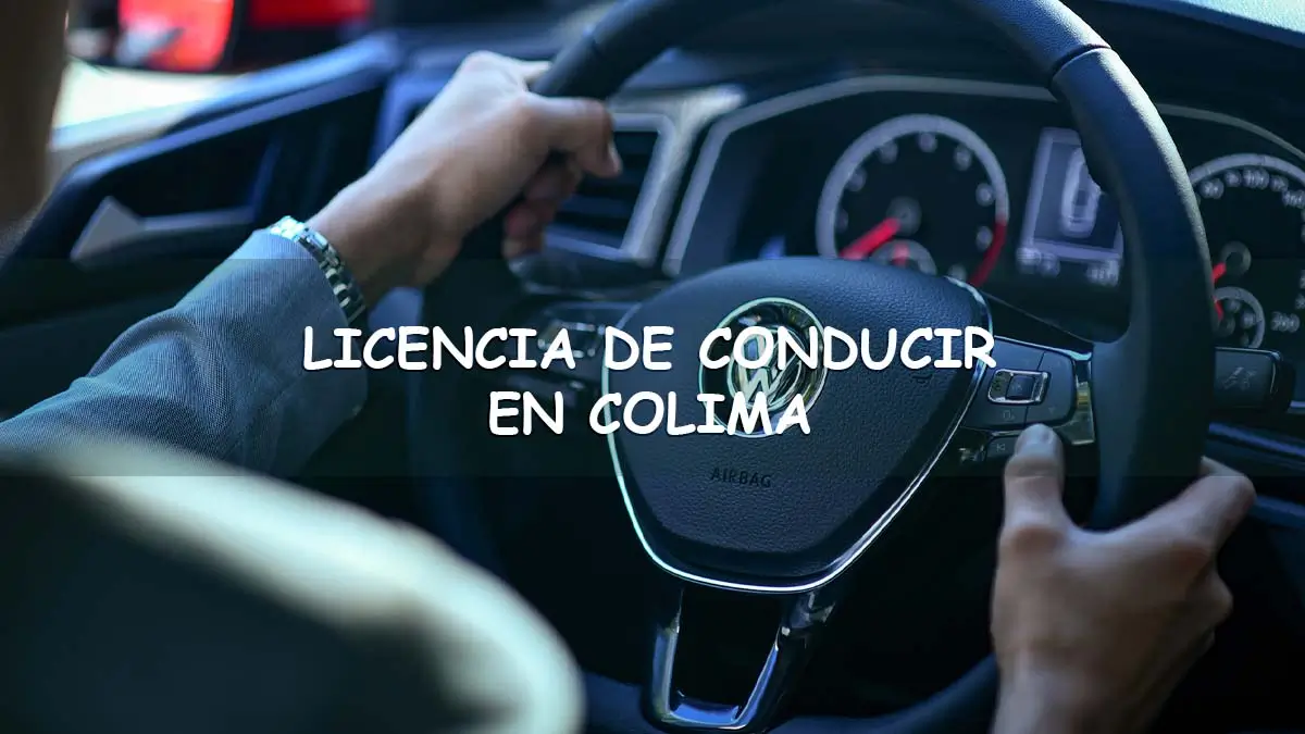 Sacar licencia de conducir en Colima