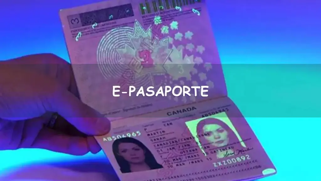 Pasaporte electrónico mexicano o e-pasaporte